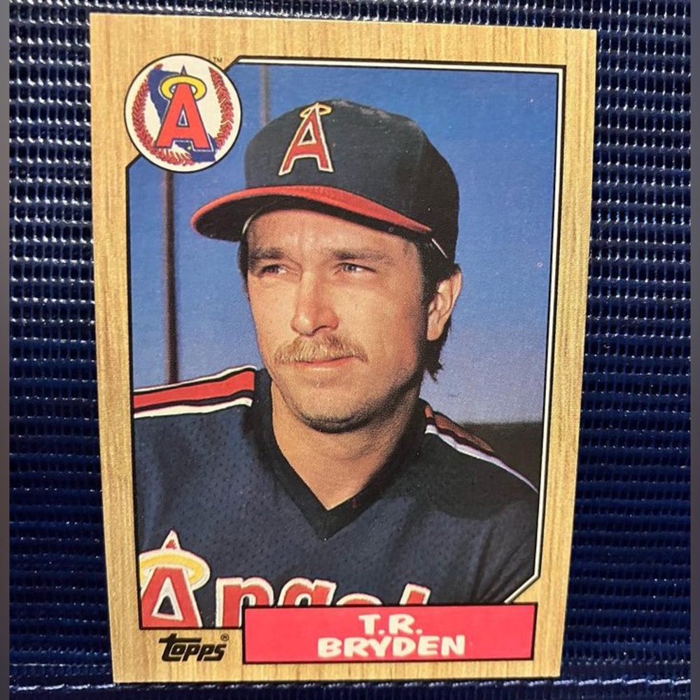 Baseball card T.R Bryden (pitcher)